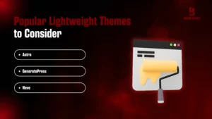 Popular Light theme for website speed