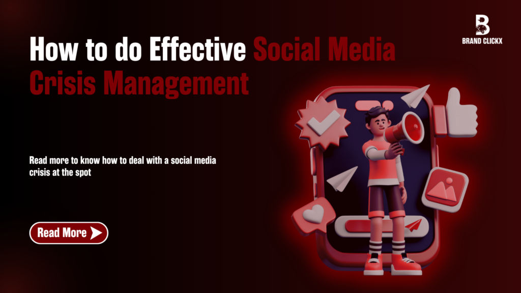 How to do effective social media crisis management