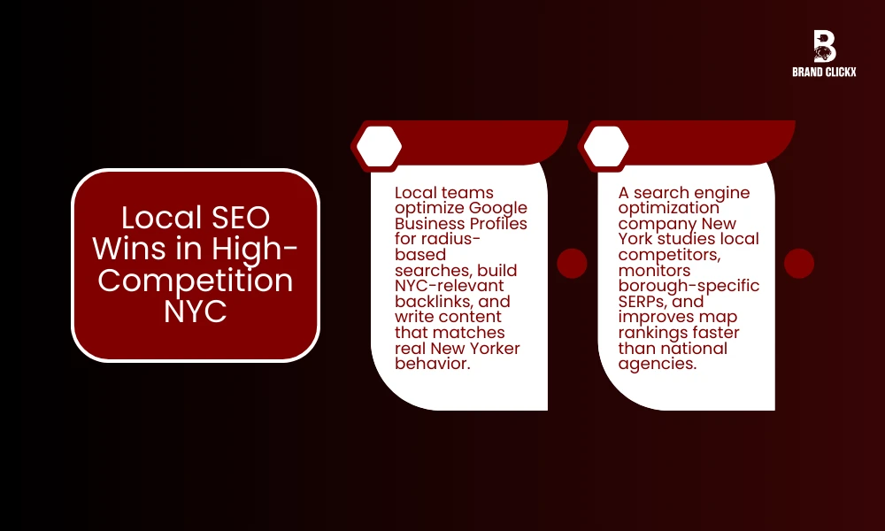 | Why NY Businesses Prefer Local SEO Companies over National Agencies Local SEO Wins in High-Competition NYC