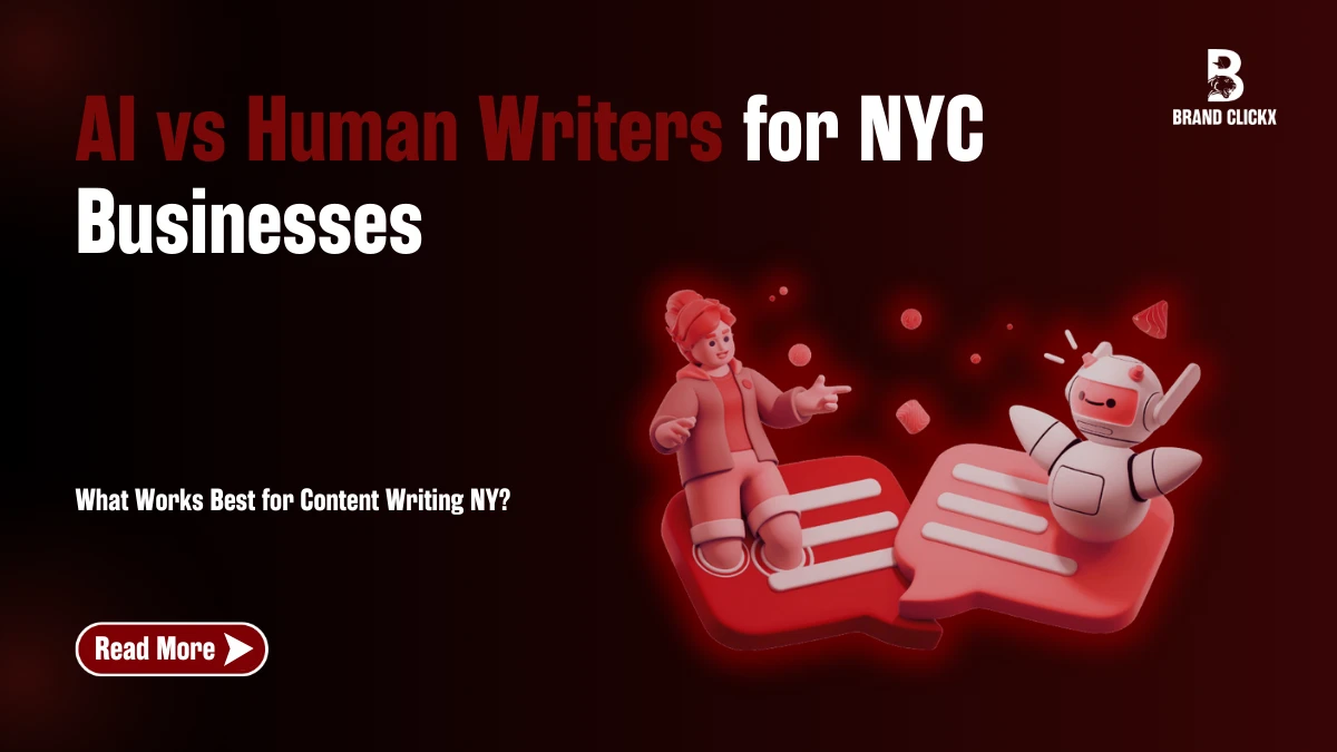 | AI vs Human Writers: What Works Best for Content Writing NY AI vs Human Writers for NYC Businesses