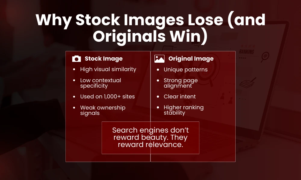 | Advanced Image Search Techniques: How to Find, Analyze and Optimize Images Why Stock Images Lose (and Originals Win)