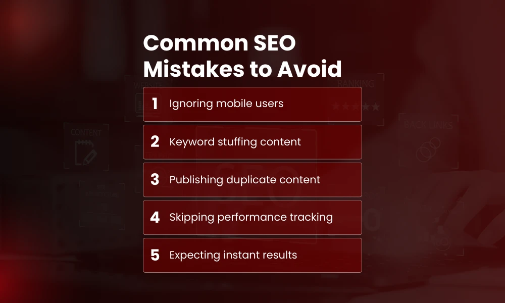 | SEO Marketing for Small Business : A Practical Growth Guide Common SEO Mistakes to Avoid