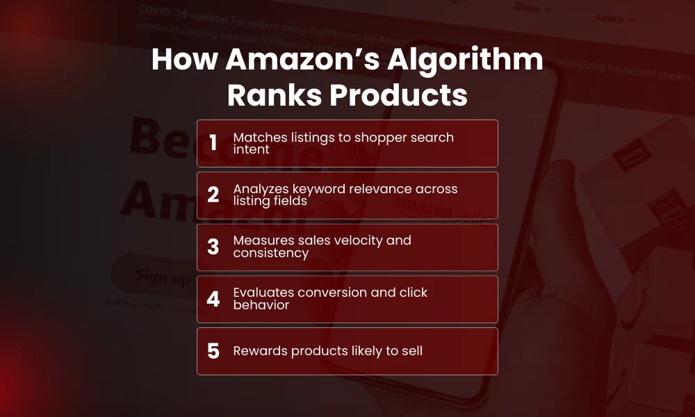 | Amazon SEO: How to Rank Products Higher on Amazon How Amazon’s Algorithm Ranks Products