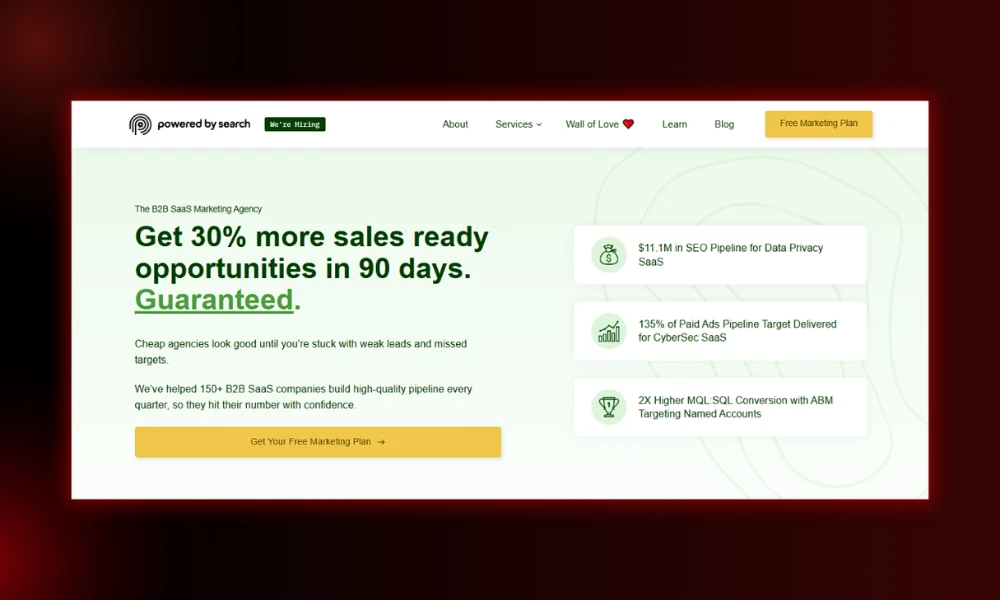 | 15 SaaS Email Marketing Agencies with 40%+ Open Rates Powered by Search pipeline stats: B2B SaaS results from expert email marketing agencies - BrandClickX.
