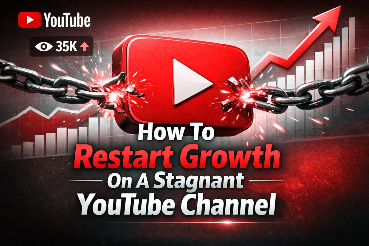 | Simple Steps To Restart a Stagnant YouTube Channel Growth Simple Steps To Restart a Stagnant YouTube Channel Growth