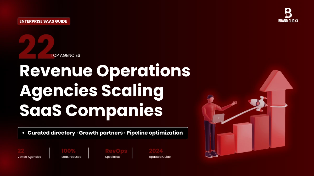 | 22 Revenue Operations Agencies Scaling SaaS Companies 22 Revenue Operations Agencies Scaling SaaS Companies