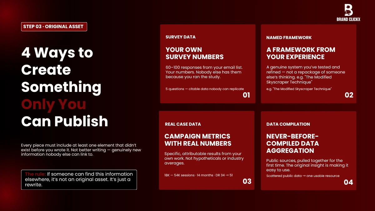 | The Modified Skyscraper Technique: How We Scaled Organic Traffic by 200% 4 Ways to Create Something Only You Can Publish