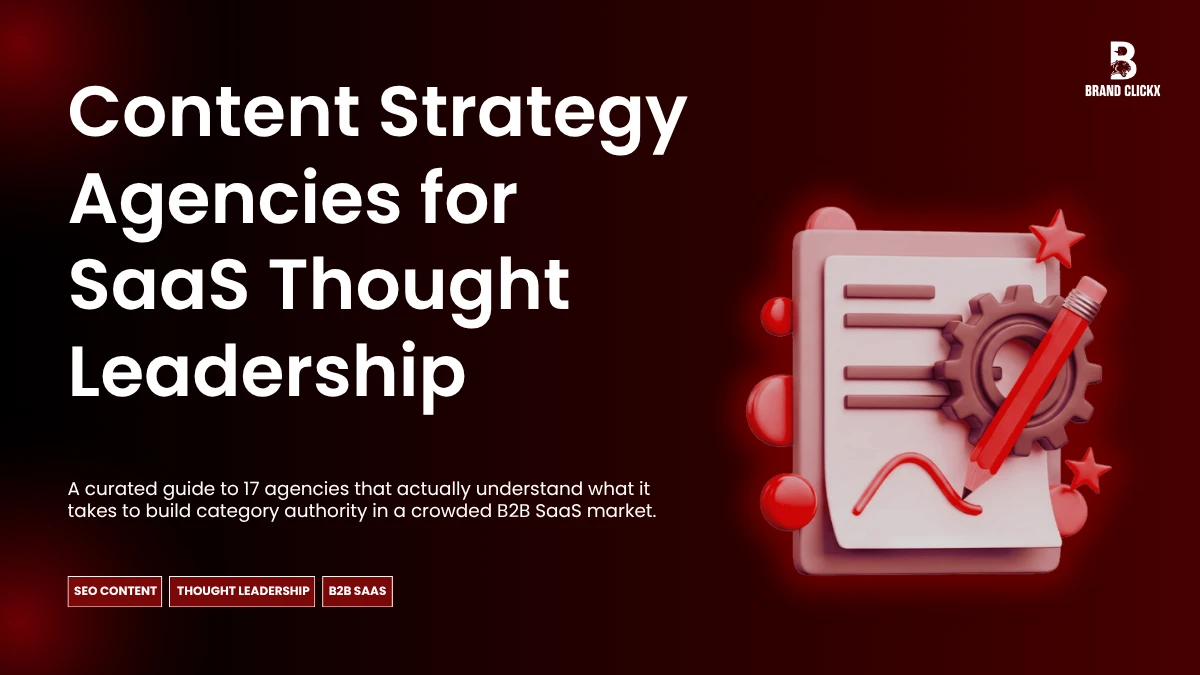 Content Strategy Agencies for SaaS Thought Leadership Content Strategy Agencies for SaaS Thought Leadership