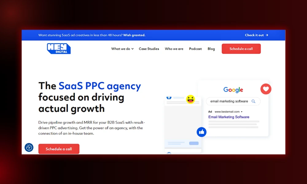 | 19 Paid Social Agencies Scaling SaaS User Acquisition Hey Digital