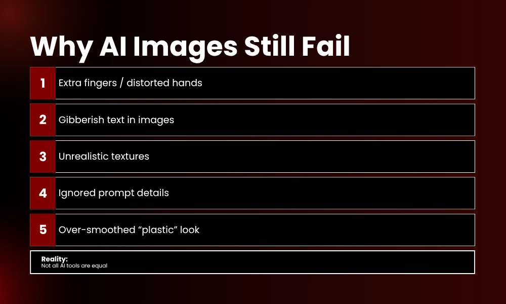 | 21 AI Image Generators Ranked by Output Quality in 2026 (We Actually Tested Them) Why AI Images Still Fail