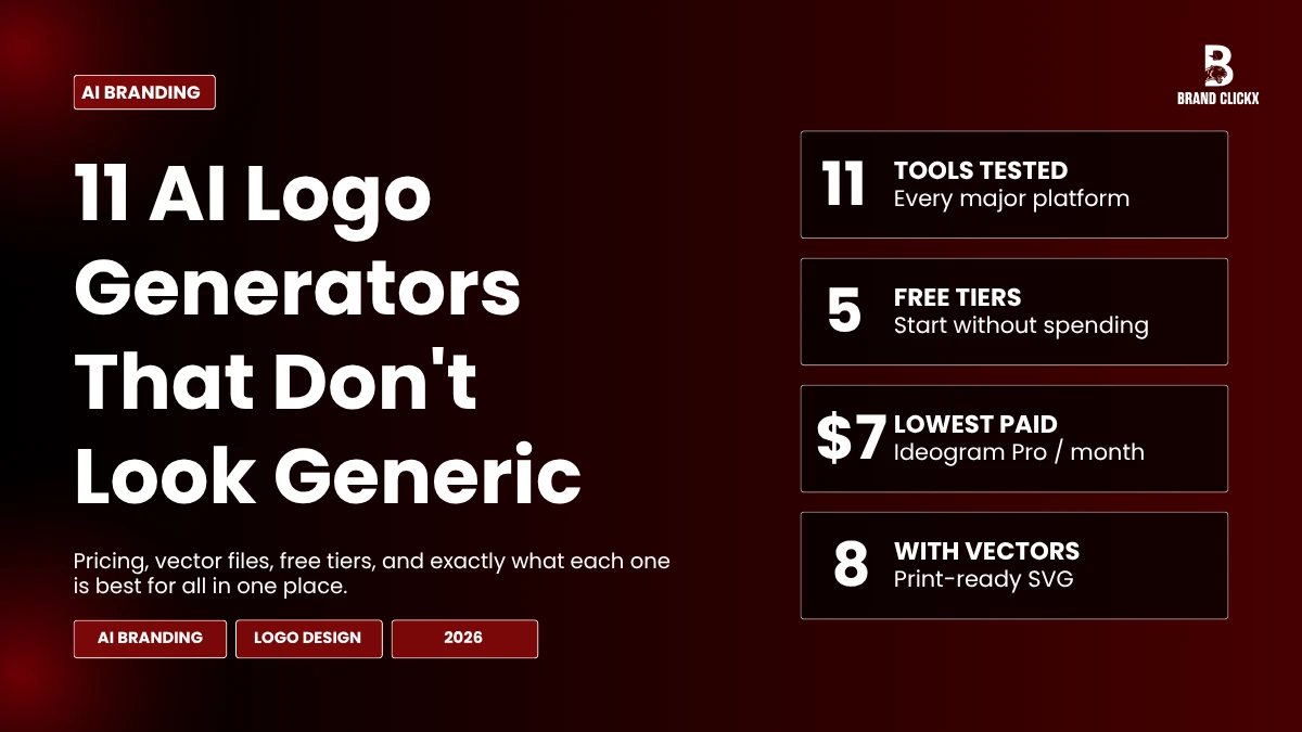 11 AI Logo Generators That Don’t Look Generic 11 AI Logo Generators That Don't Look Generic