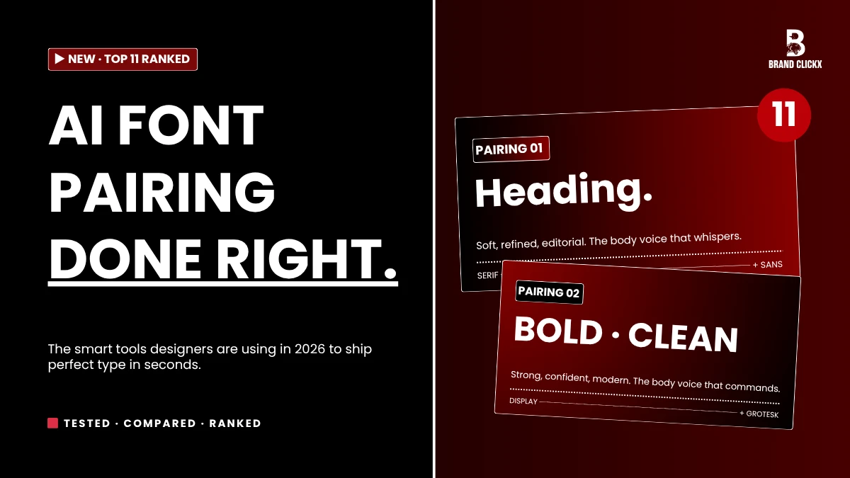 AI FONT PAIRING DONE RIGHT. AI FONT PAIRING DONE RIGHT