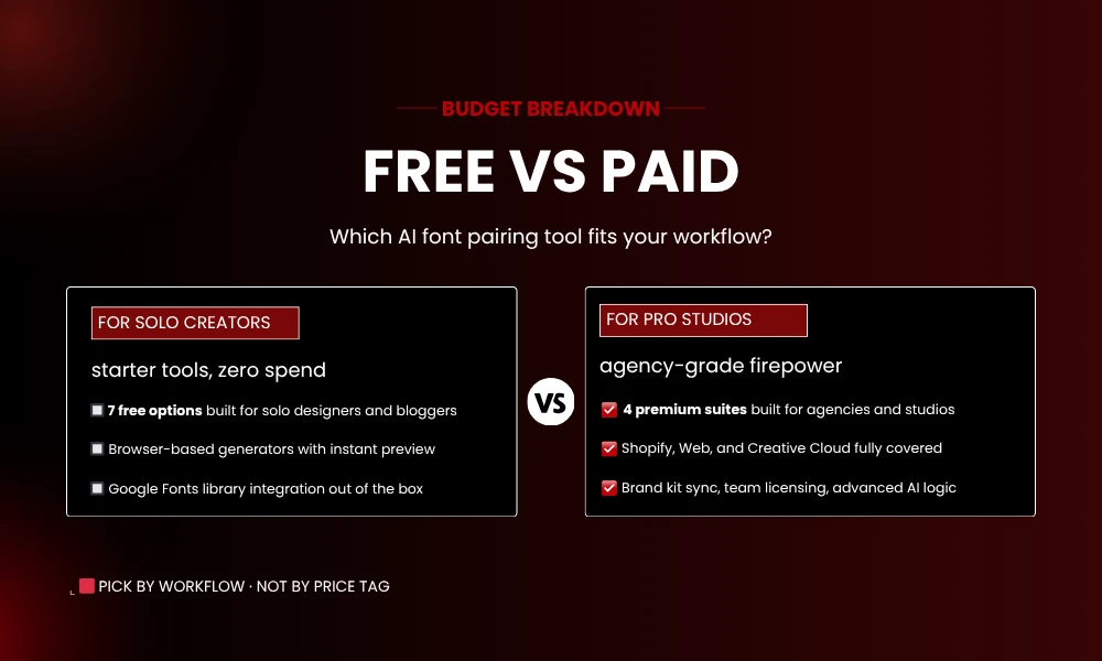 | 11 AI-Powered Font Pairing Tools for Better Typography FREE vs PAID