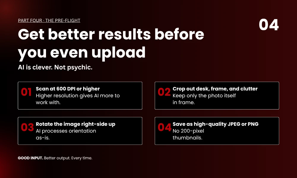 | 10 AI Tools for Restoring and Enhancing Old Photos Get better results before you even upload