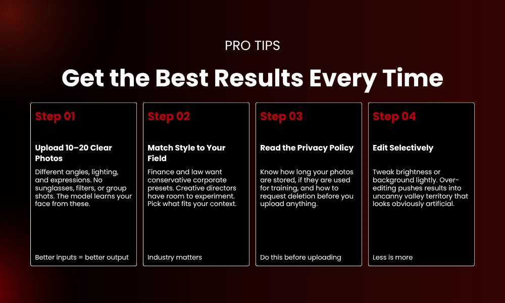 | 18 AI Tools for Creating Professional Headshots Instantly Get the Best Results Every Time