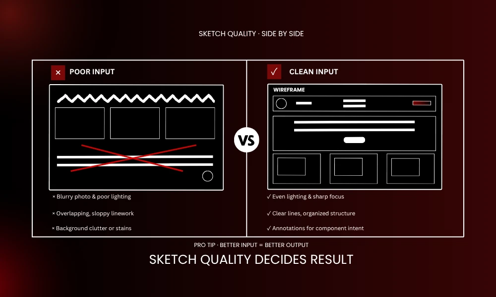 | 9 Tools for Turning Sketches into Polished Designs SKETCH QUALITY · SIDE BY SIDE