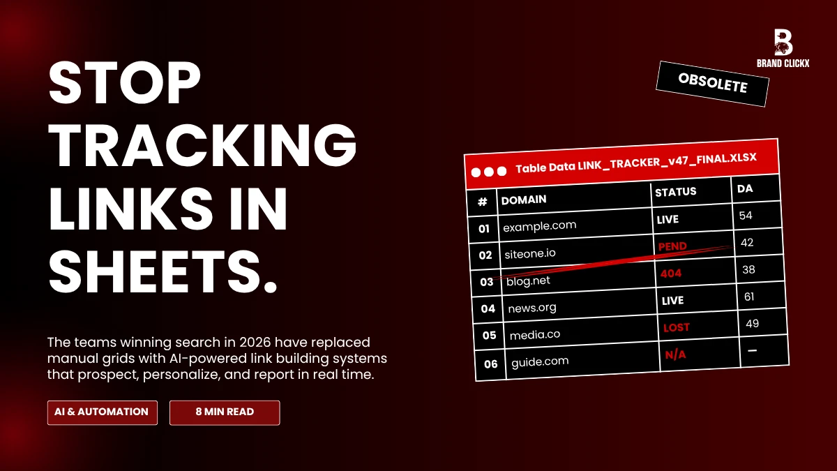 STOP TRACKING LINKS IN SHEETS