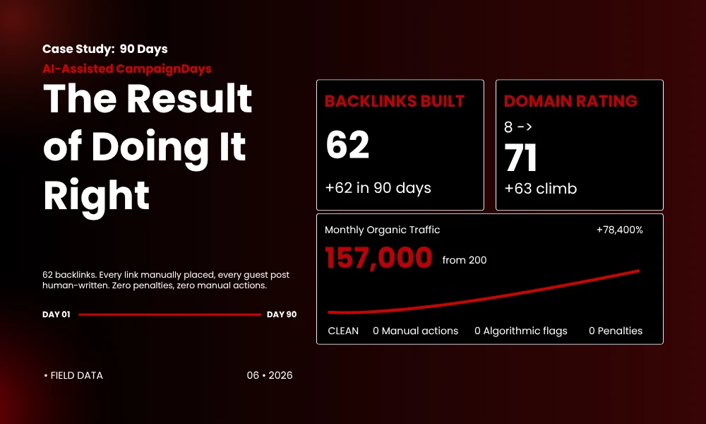 | AI Content and Link Building: Will Google Penalize AI-Built Links? The Result of Doing It Right