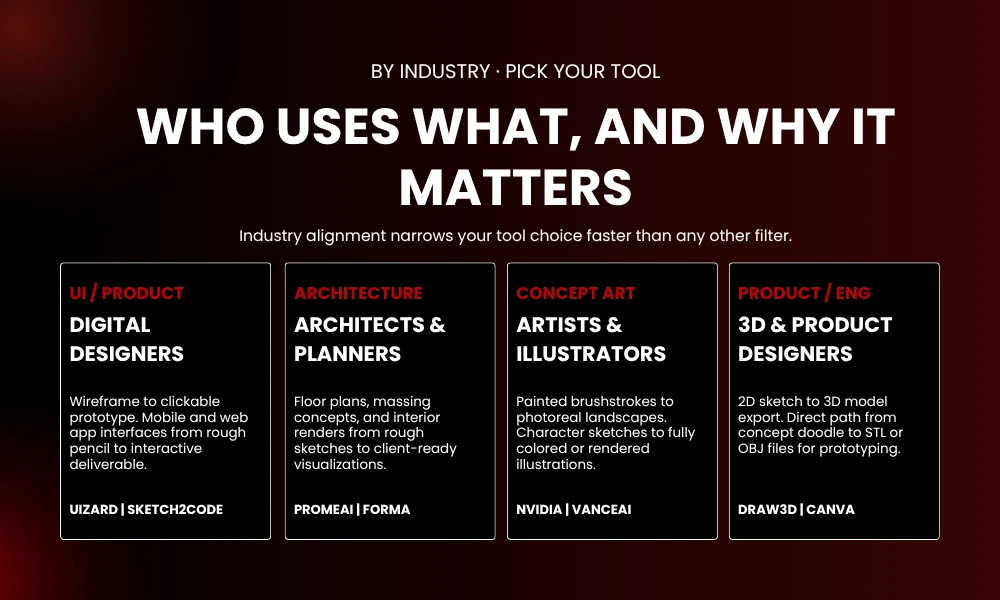 | 9 Tools for Turning Sketches into Polished Designs WHO USES WHAT, AND WHY IT MATTERS