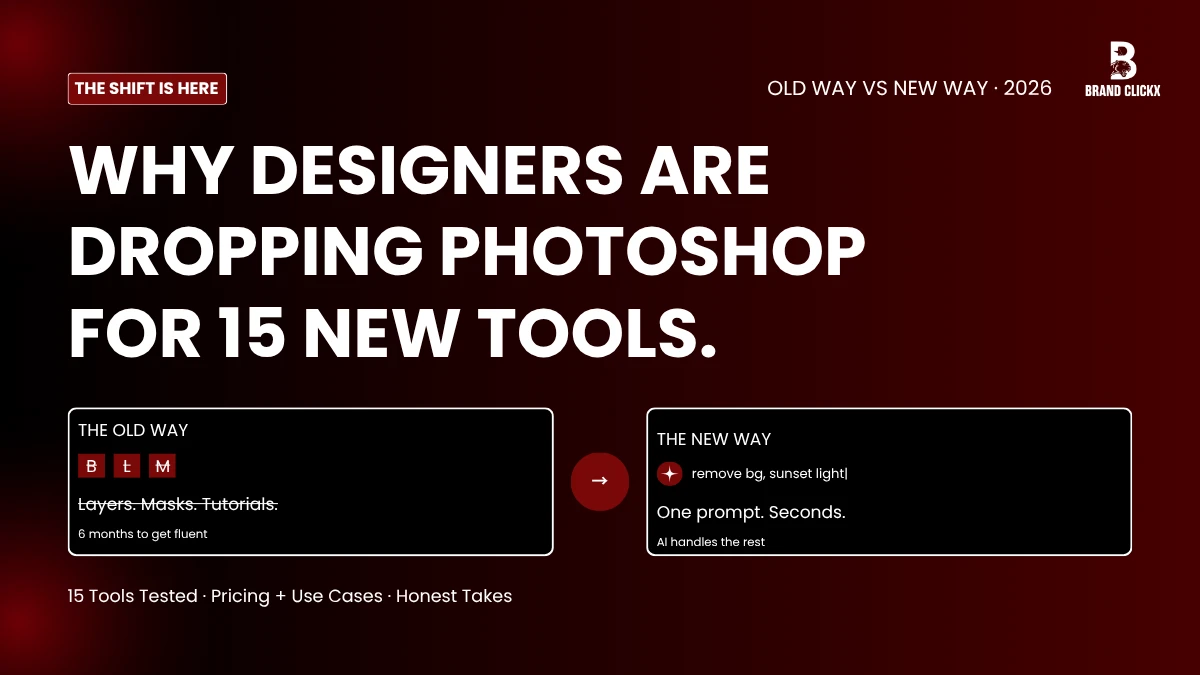WHY DESIGNERS ARE DROPPING PHOTOSHOP FOR 15 NEW TOOLS. WHY DESIGNERS ARE DROPPING PHOTOSHOP FOR 15 NEW TOOLS.