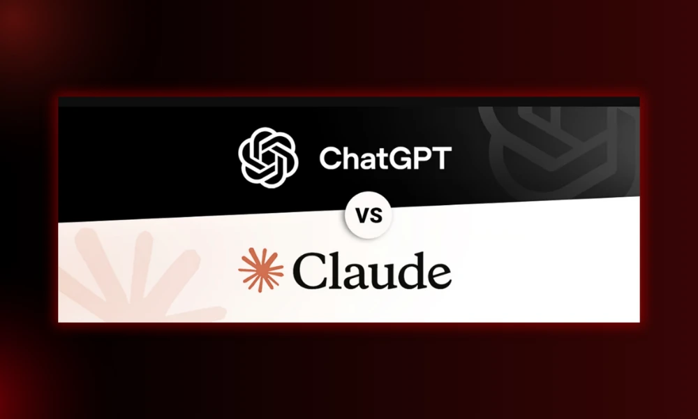 | 30 Best SEO Tools in 2026 (Free + Paid), Built for the Post-Core-Update Web A tech product comparison layout banner contrasting the ChatGPT logo with the Anthropic Claude logo