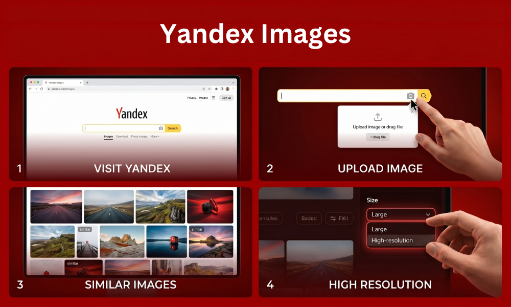 | How to Find the Original Source of an Image A four quadrant technical ad tech infographic detailing the search find verify and enrich image optimization pipeline
