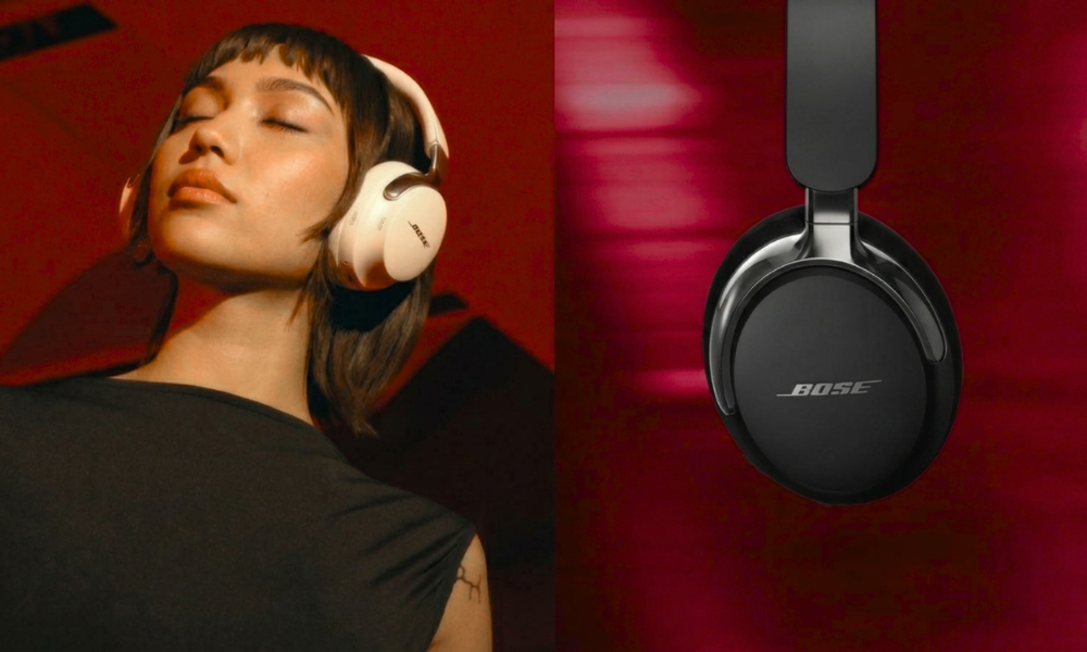 | Bose vs Sony Headphones: Which Is Better in 2026? Lifestyle view of a user experiencing immersive audio comfort wearing Bose QuietComfort Ultra headphones