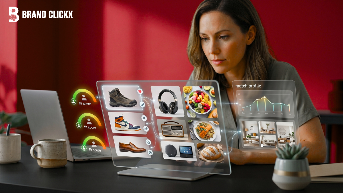 How AI Is Transforming Customer Research and Buying Habits Ecosystem feature map outlining how AI reshapes the purchase path and customer research behavior by BrandClickX
