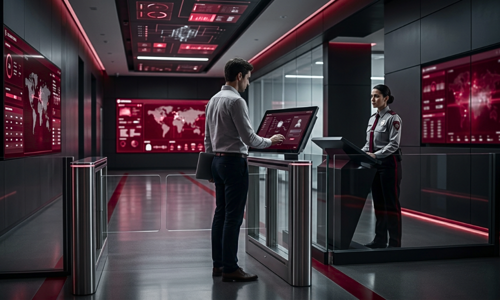 | Cloud Security Tips That Actually Prevent Breaches (and the Ones Wasting Your Time) Secure data center access gateway displaying digital encryption standard logs and classification metrics