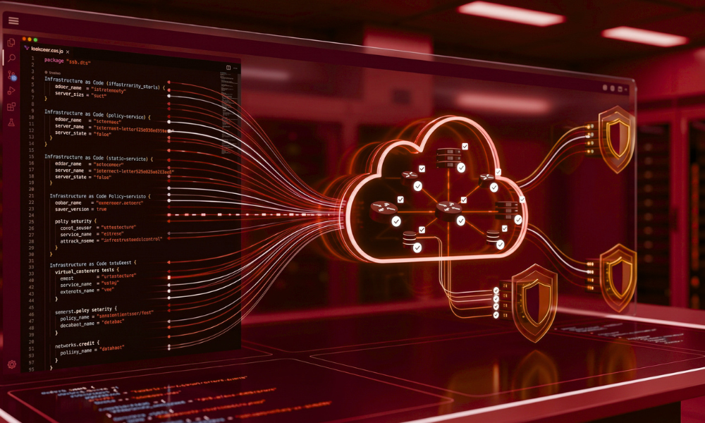 | Cloud Security Tips That Actually Prevent Breaches (and the Ones Wasting Your Time) Infrastructure as code IaC security scanning interface compiling secure cloud architecture templates