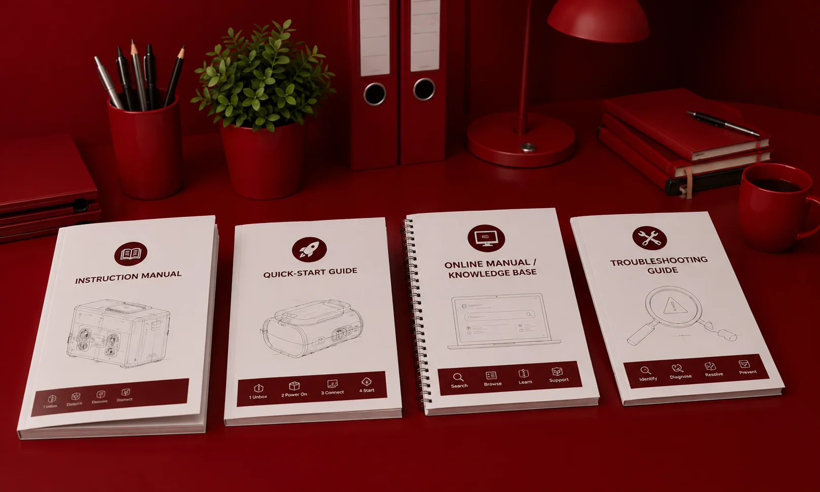 | User Manual Guide: How to Create Better Manuals Different types and formats of product user manuals