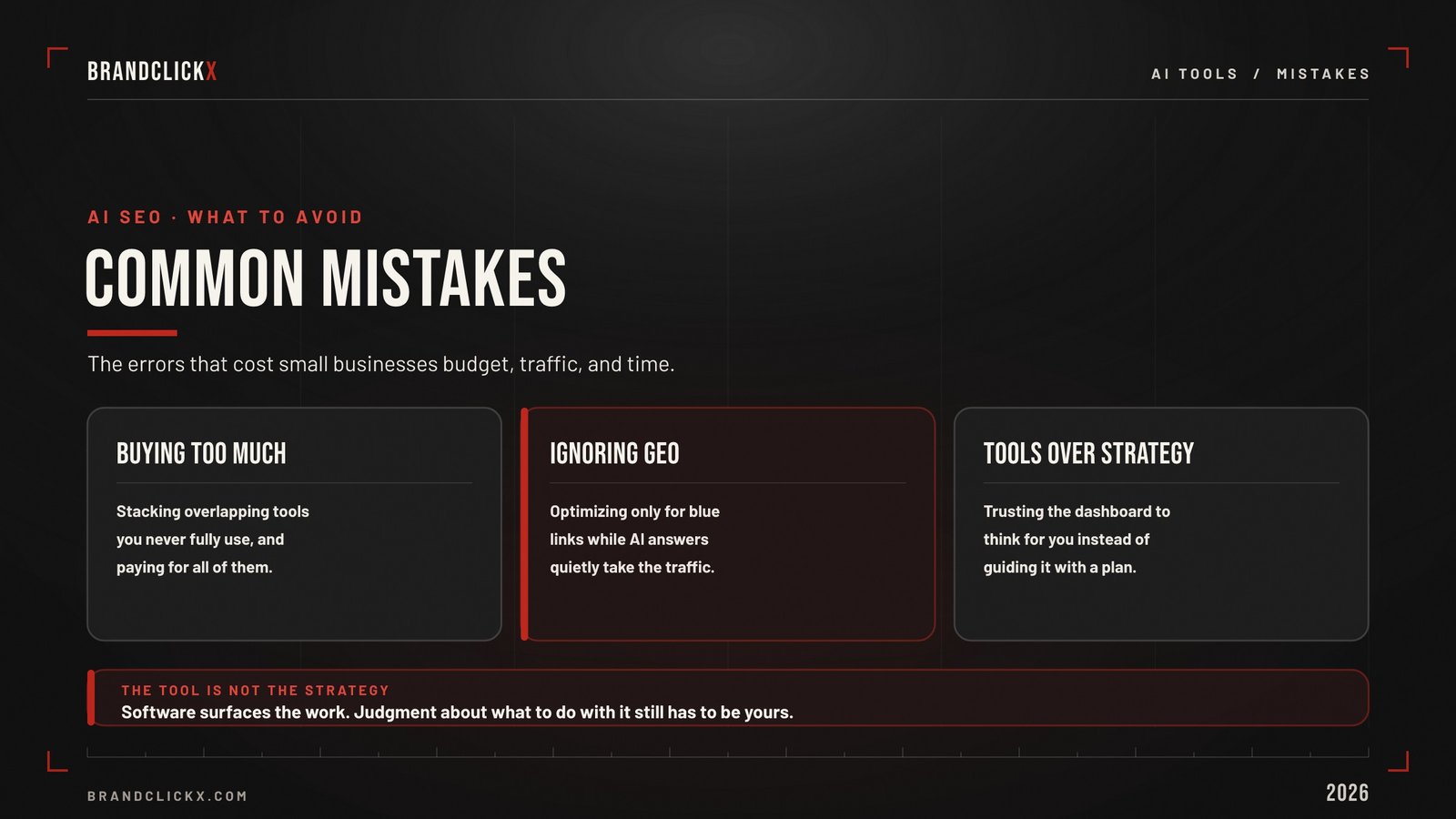 | AI SEO Tools for Small Business: The 2026 Definitive Guide to Ranking, Visibility, and Surviving the AI Search Revolution 4 moves to stay visible as search shifts to AI answers
