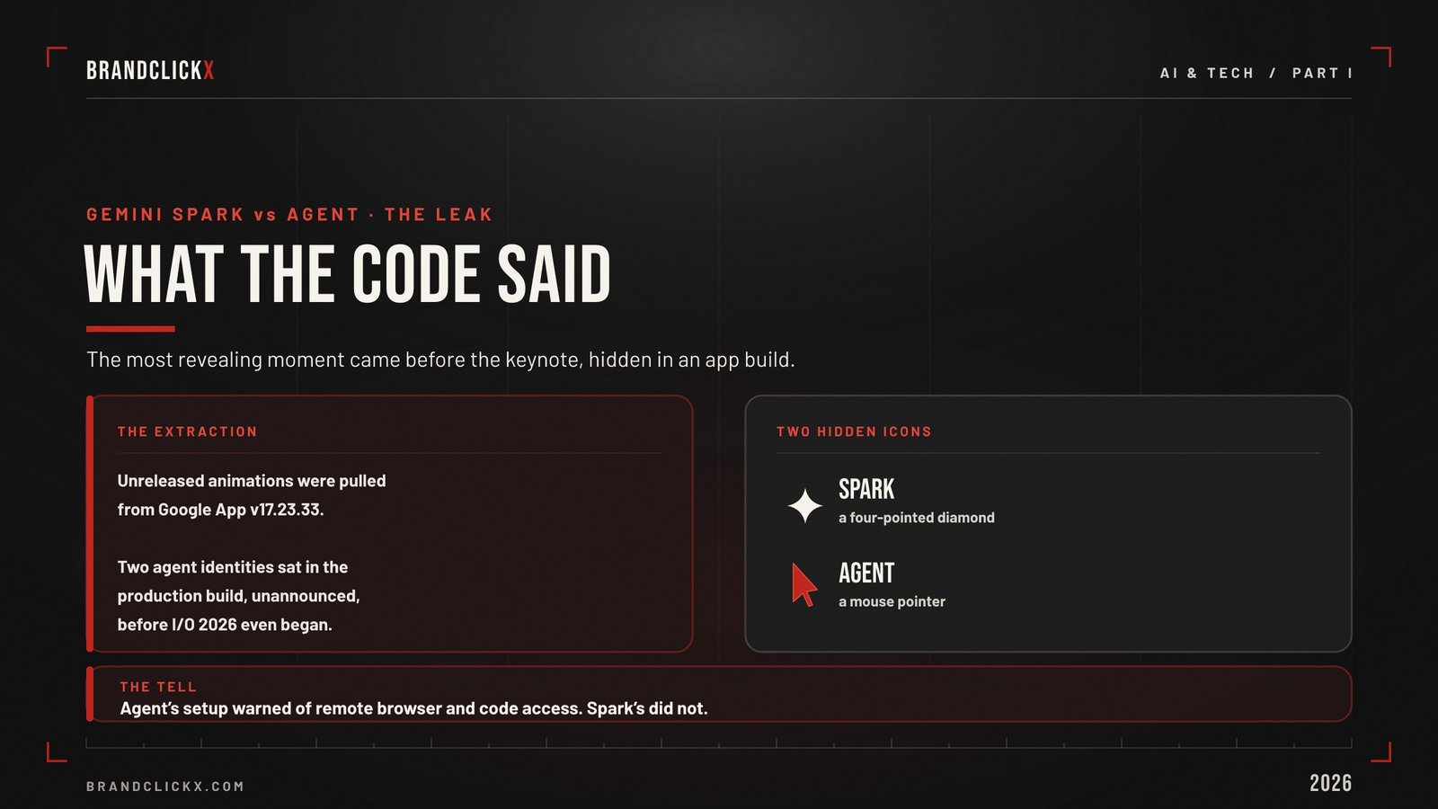 | Google's Code Just Revealed Two Distinct Gemini Agent Identities And the Difference Is Everything Google app code leak Gemini Spark Agent icons