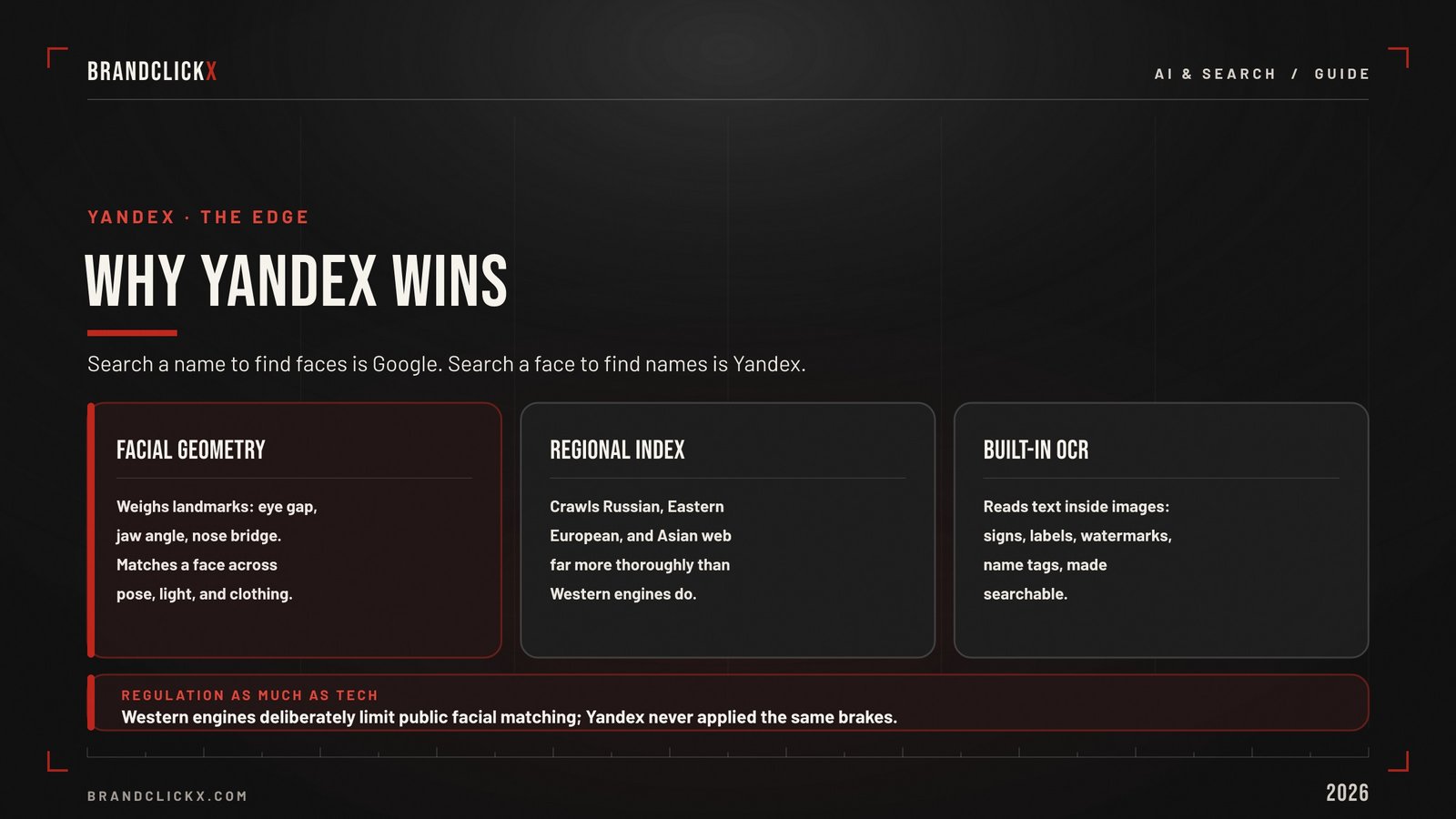 | Yandex Reverse Image Search: The Most Powerful Visual Engine Marketers Aren't Using Why Yandex wins image search facial geometry regional OCR