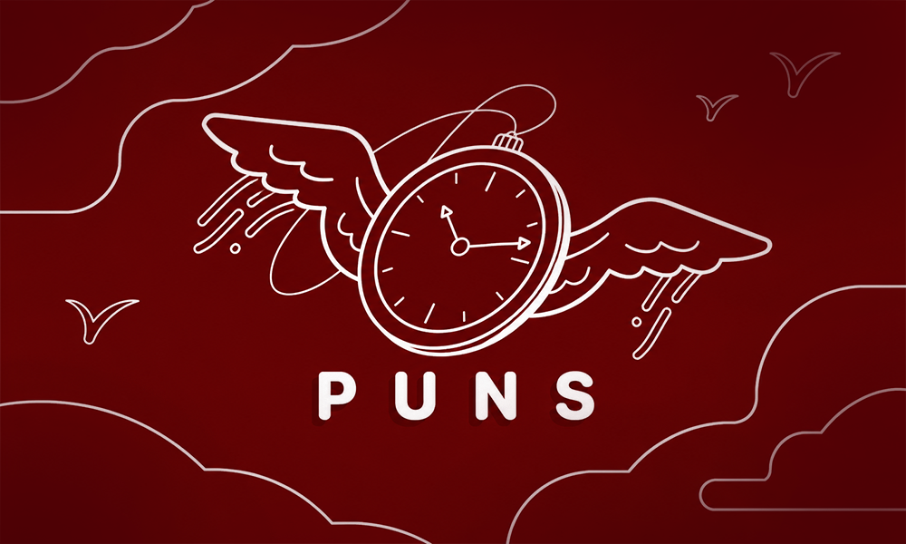 Comparison chart of pun vs metaphor difference in literature