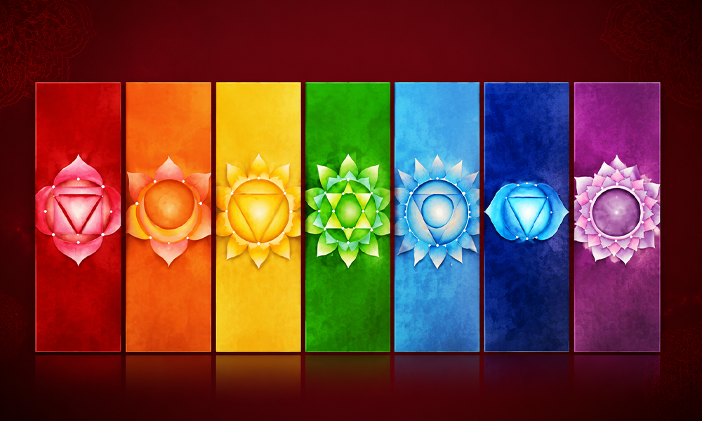 | Chakra Colors Explained: Meanings, Symbols & Healing Benefits Seven chakra symbols with their corresponding colors
