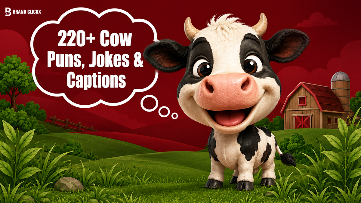 220+ Cow Puns