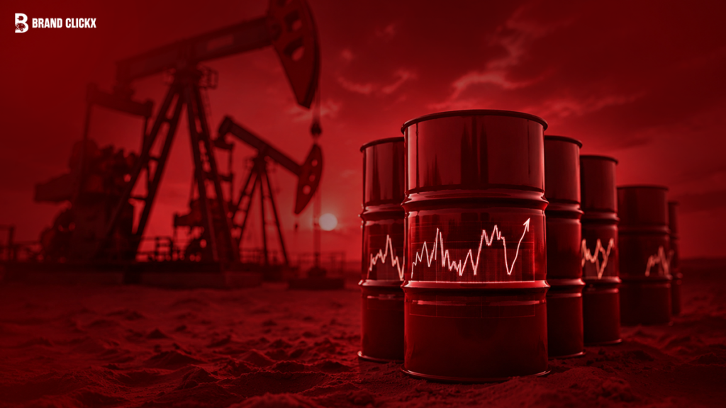 Artboard 50 Stocks Fall as Oil Climbs on Mideast Escalation