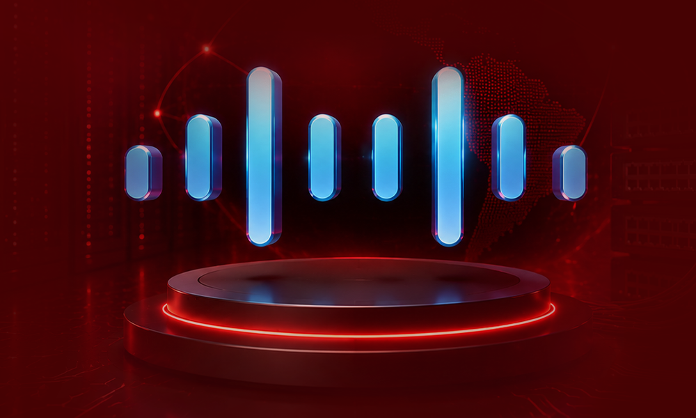 Cisco logo displayed on a digital technology background