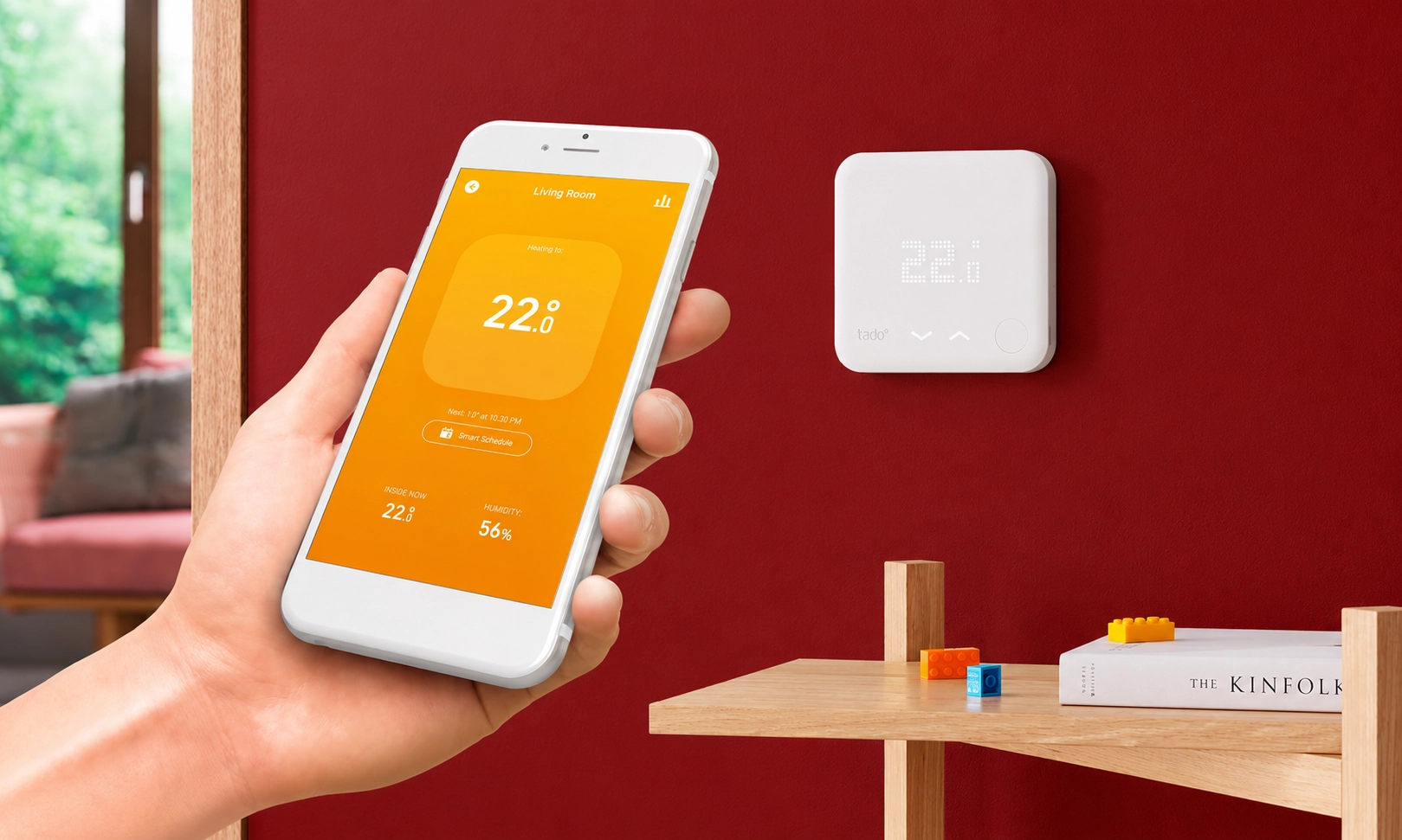 with a thumbnail showing a hand holding a phone with an orange screen