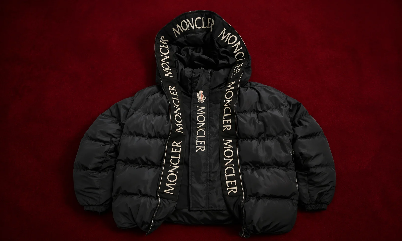 A duplicate or alternate view of a Moncler item.