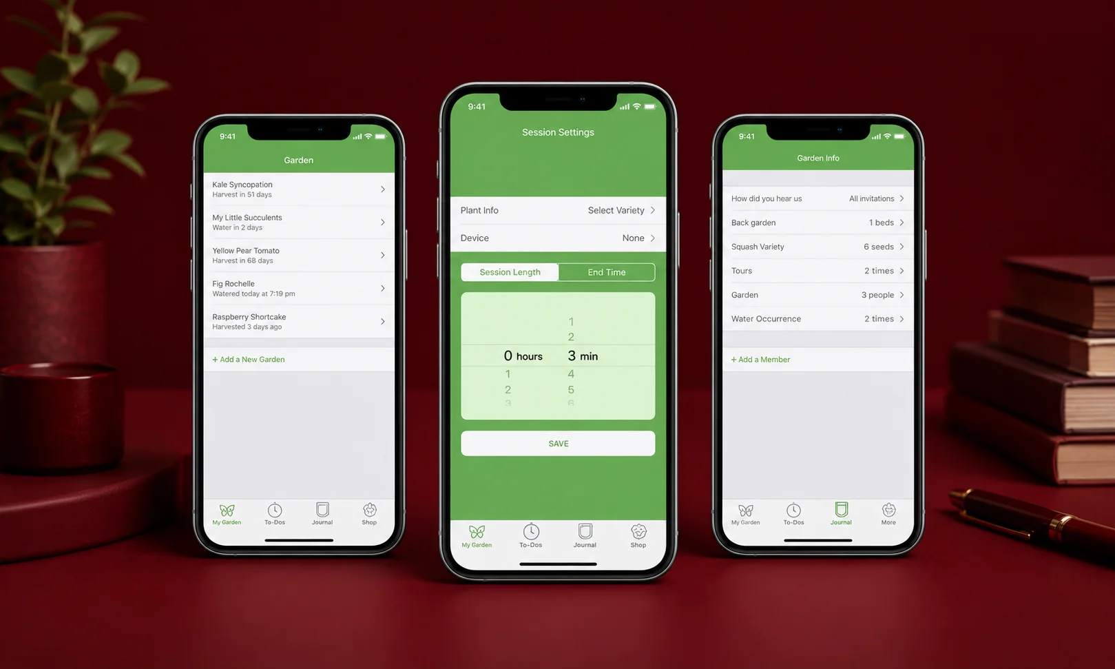 Freedom app blocking dashboard featured on a screen with a glowing red aesthetic