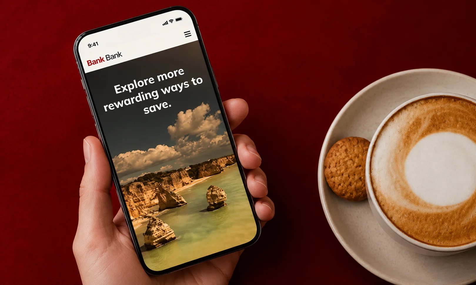 | 15 Best High-Yield Savings Accounts of August 2026 (Up to 4.21% APY) A smartphone displaying the Bask Bank app next to a cup of coffee.