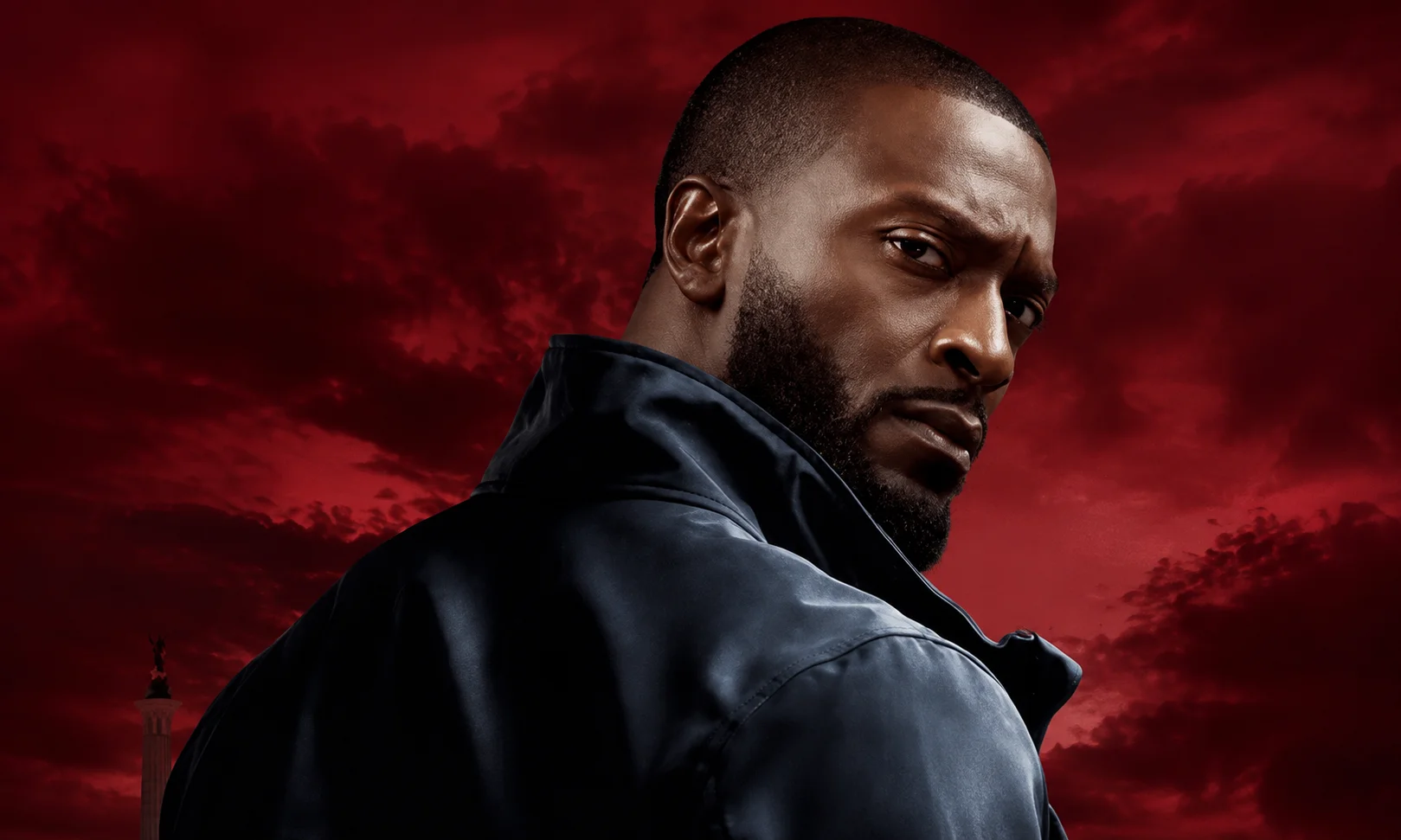 | Cast of Alex Cross TV Show: Full Season 3 Updates, New Actors & Release Date Portrait of Aldis Hodge as Alex Cross displayed against a rich red studio backdrop.