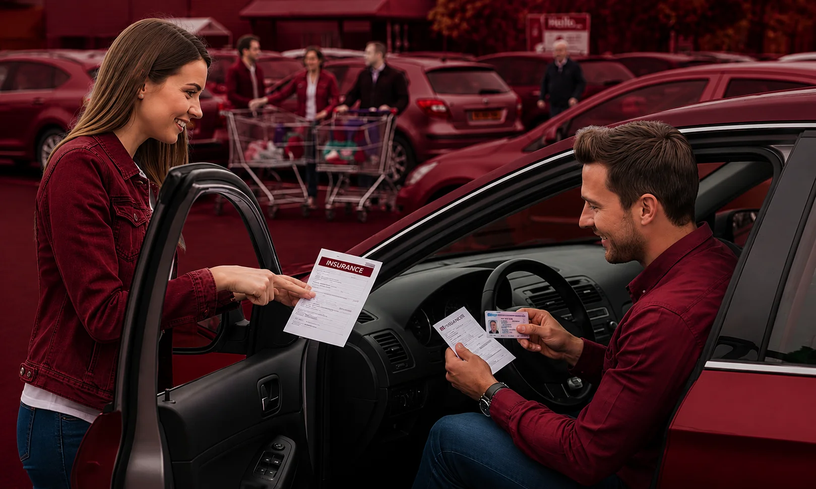 A tips guide outlining how to coordinate and conduct a secure test drive with potential buyers.