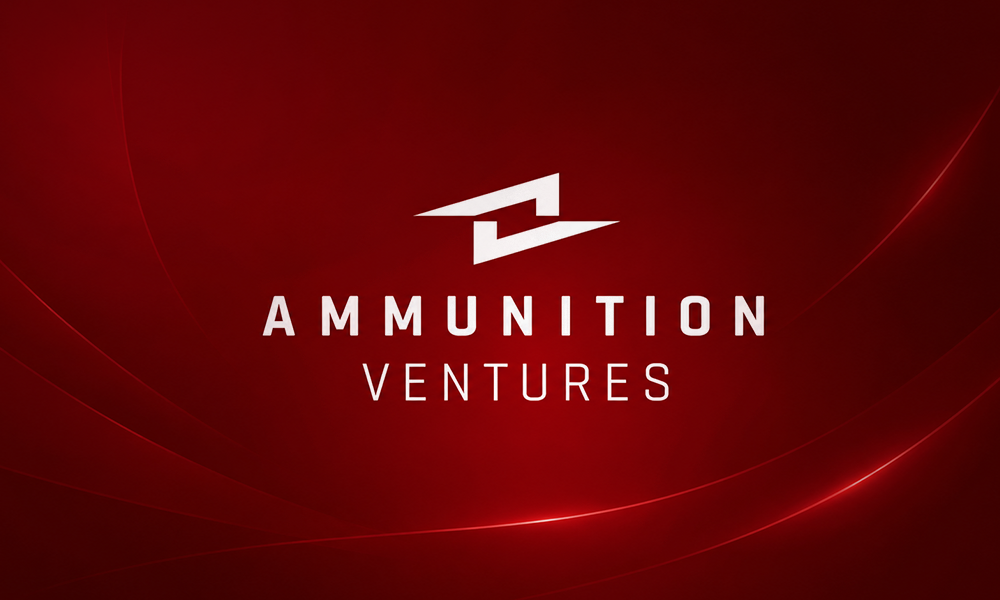 Brand Clickx logo title card displayed over a sleek, textured dark red gradient backdrop