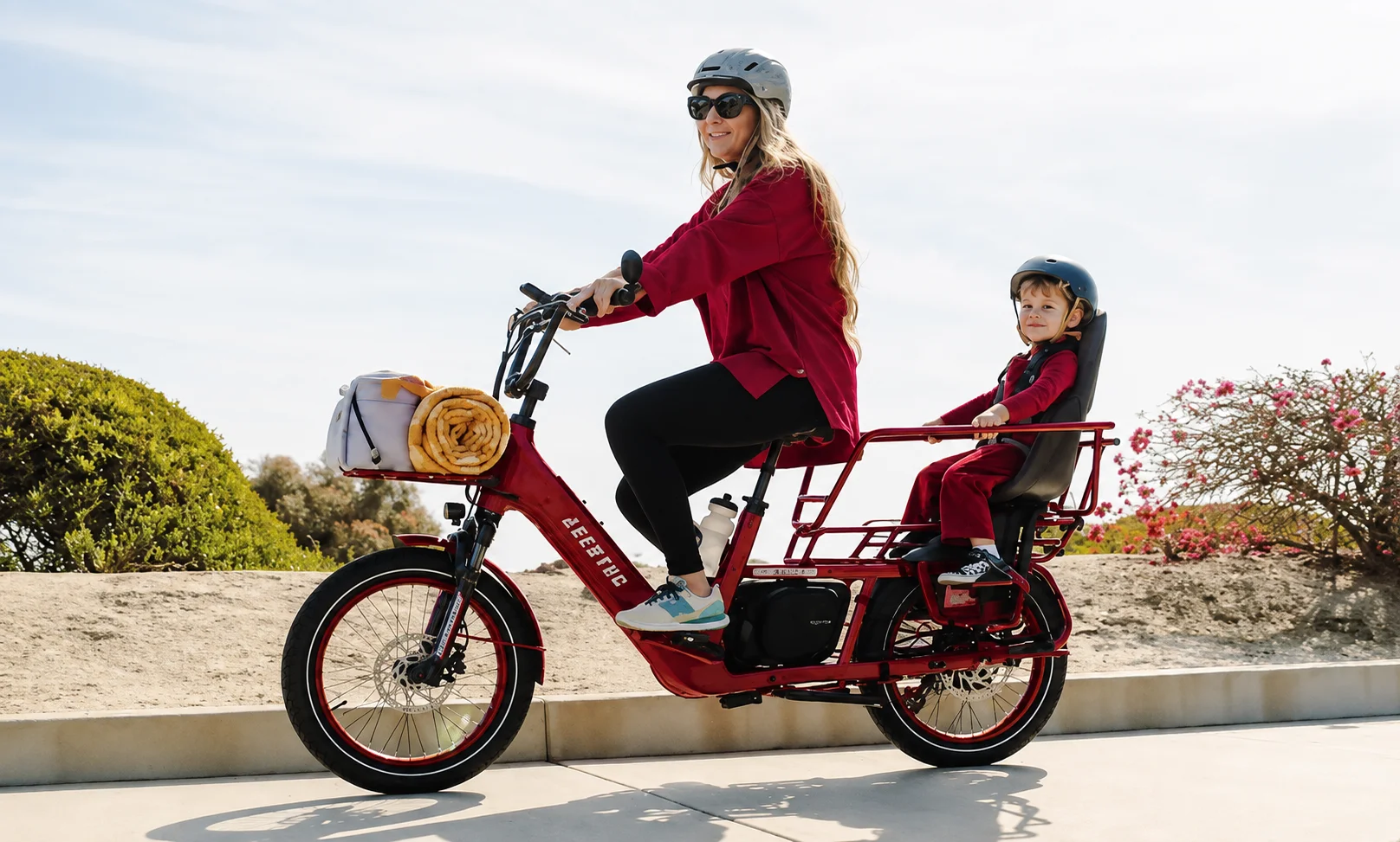 Aventon Abound LR long-tail cargo e-bike