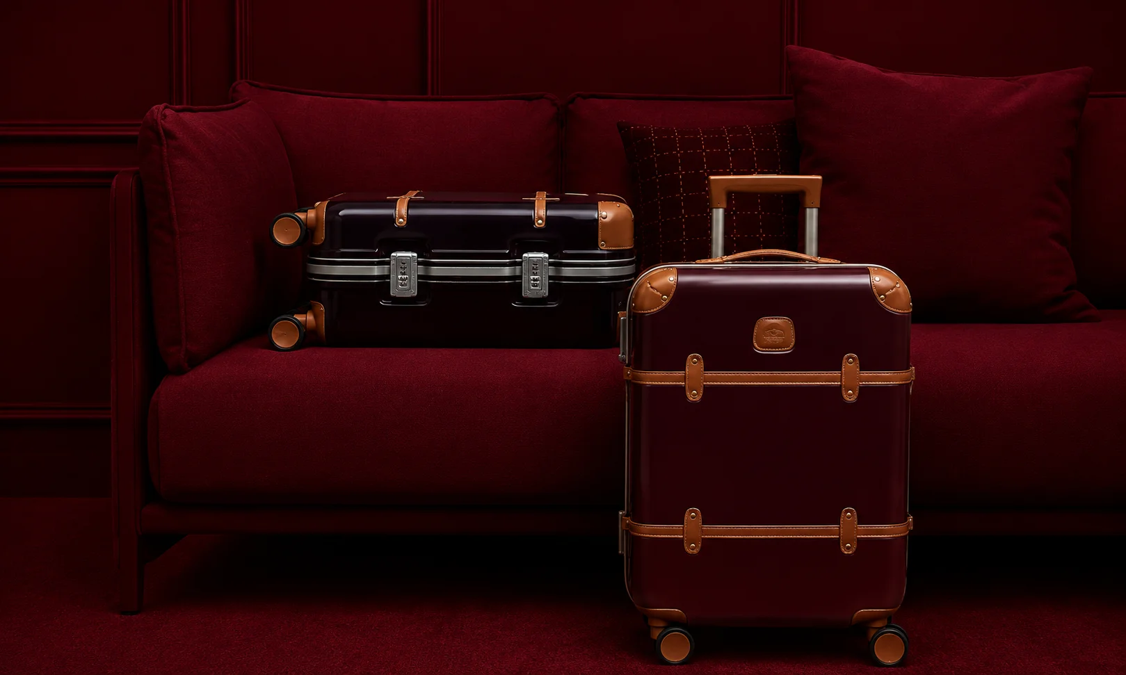 | 15 Best Luxury Luggage Brands for Travelers in 2026 Bric's travel bags and luggage items set in an upscale setting.