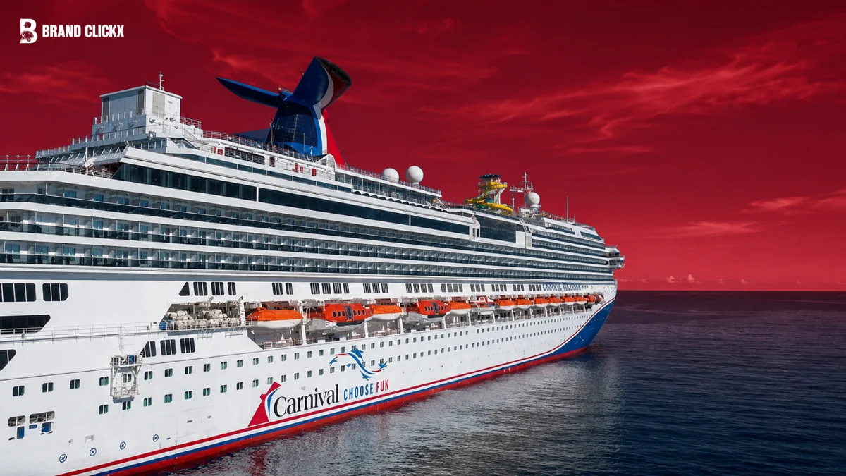 Featured Carnival cruise ship at sea