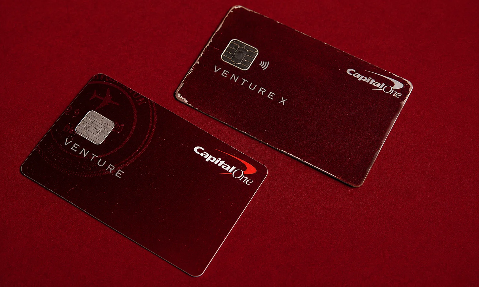 Capital One Venture X premium travel credit card with airport lounge and anniversary credit perks
